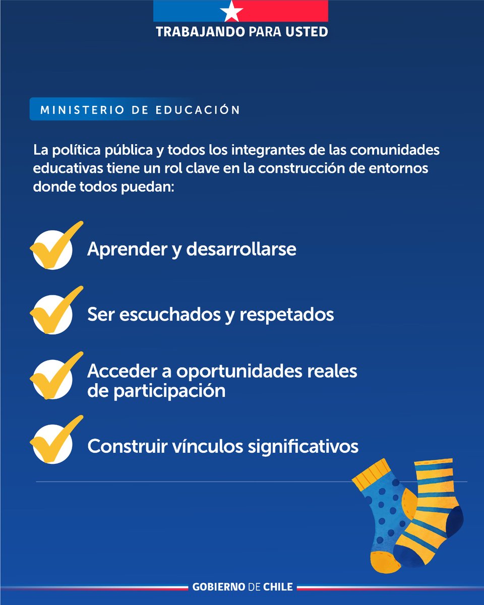 Ministerio de Educación tweet media