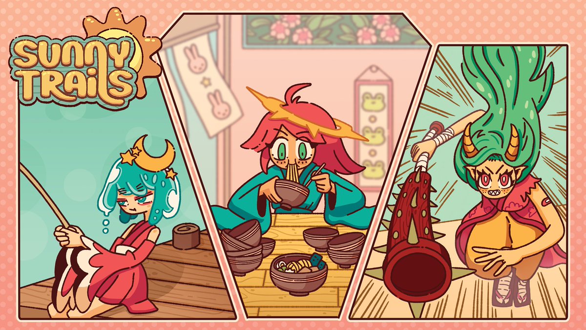 sunnytrailsgame's tweet photo. Sunny Trails is a cute cozy RPG made with lots of love! #screenshotsaturday #indiegame #indiedev #cozygame https://t.co/hug9t7ZJSs