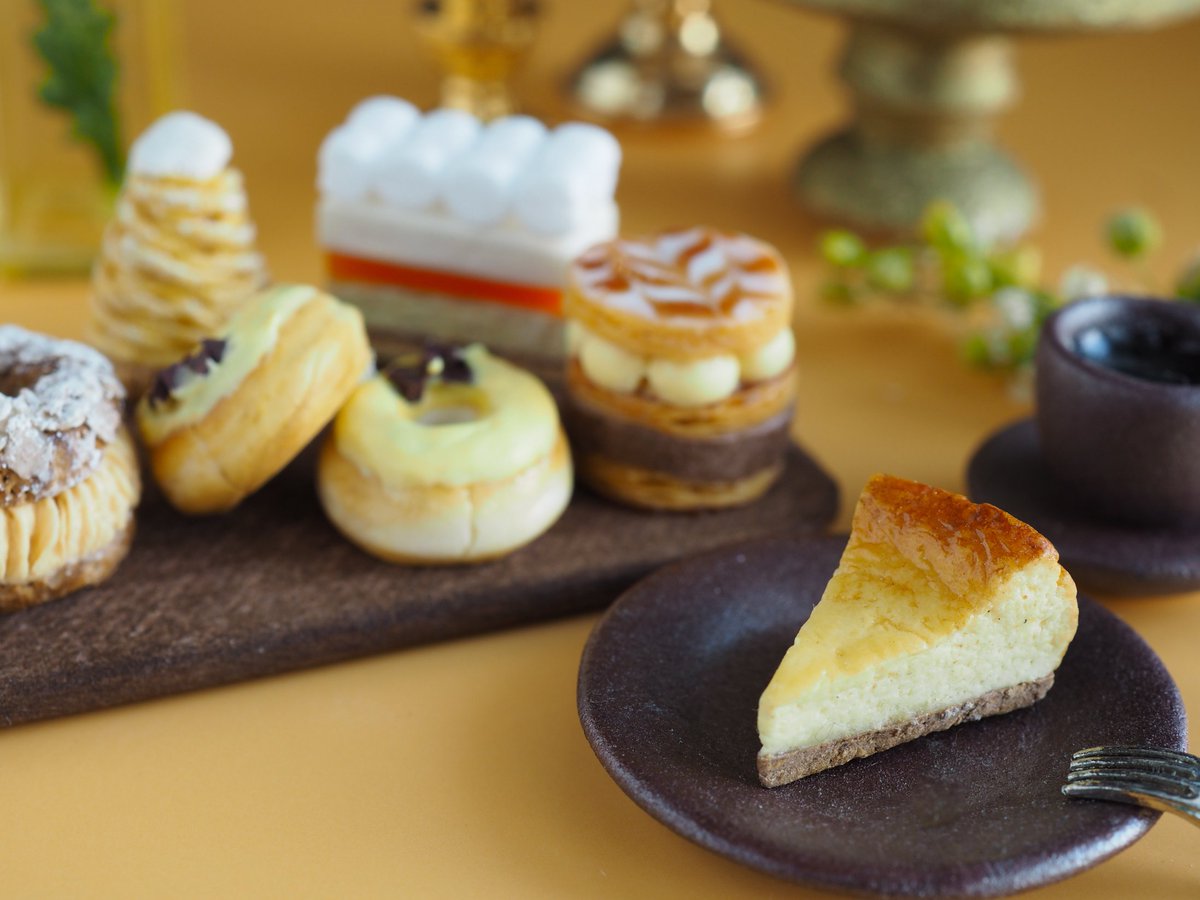 msk_miniature's tweet image. #3連休はフォロワーさんが増えるらしい 

樹脂粘土やレジンを使ってミニチュアフードを作っています。

私が可愛いな〜と感じてときめくものを形にしていきたいです✨

#miniature #樹脂粘土