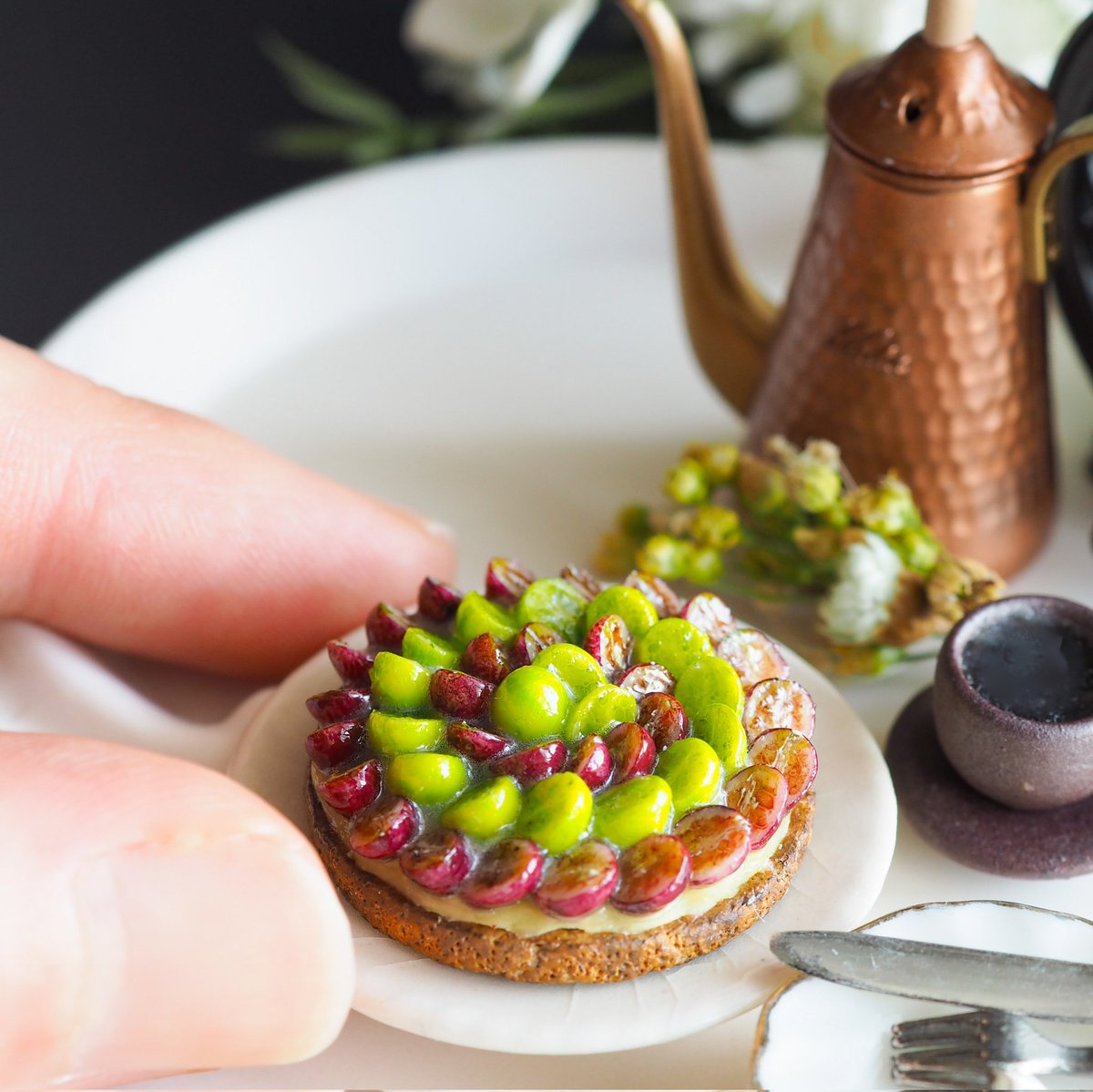 msk_miniature's tweet image. #3連休はフォロワーさんが増えるらしい 

樹脂粘土やレジンを使ってミニチュアフードを作っています。

私が可愛いな〜と感じてときめくものを形にしていきたいです✨

#miniature #樹脂粘土