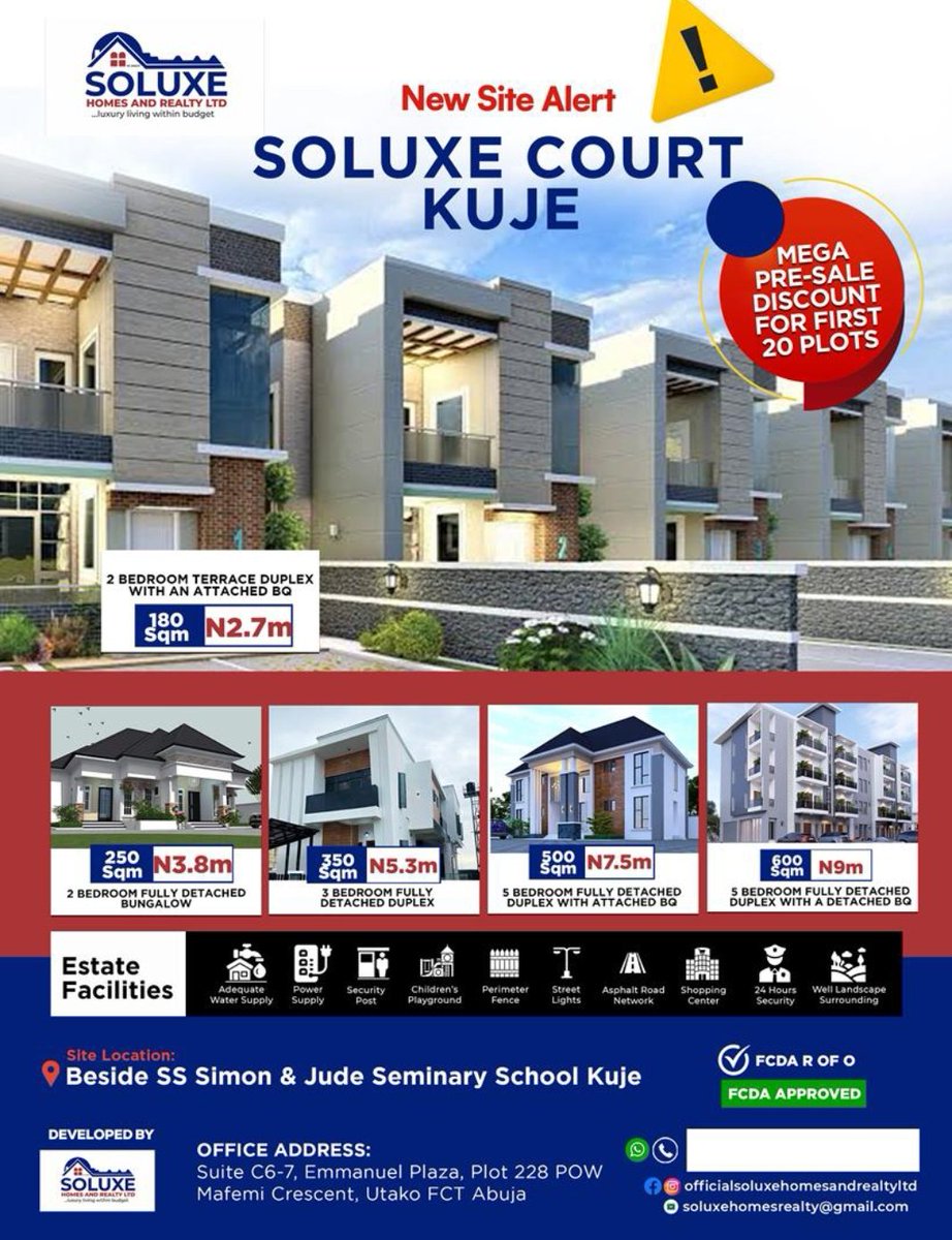 chengabriel906's tweet photo. Estate Lands in Abuja, remember land doesn't not depreciate it appreciate.
Call or WhatsApp me today..08169105872 https://t.co/iNvXEJ3TAI