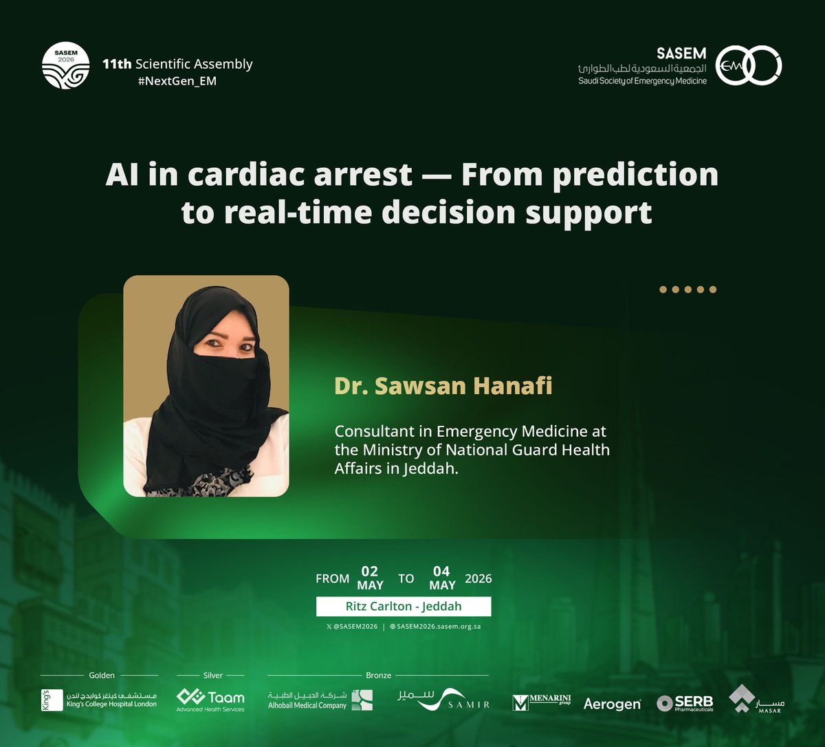 The 11th SASEM Scientific Assembly - SASEM2026 tweet media
