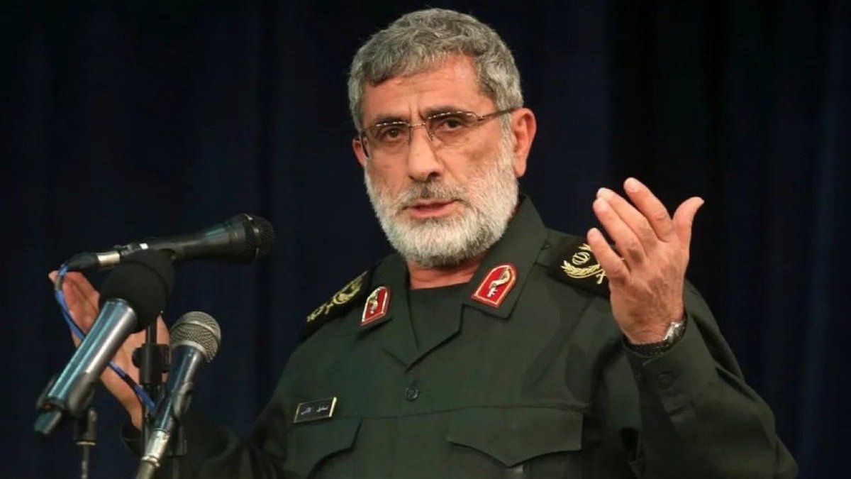 İran Devrim Muhafızları Ordusu Kudüs Gücü Komutanı İsmail Kani ;

"Yakında Amerika ve israil için Aşağılayıcı Bir Yenilgiye Şahit Olacağız.."