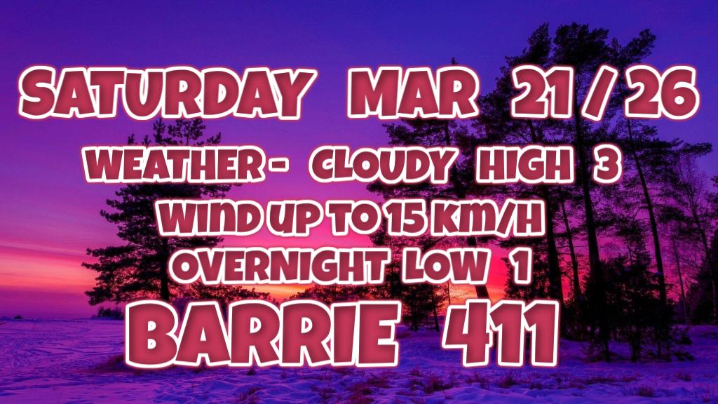 Barrie 411 News tweet media
