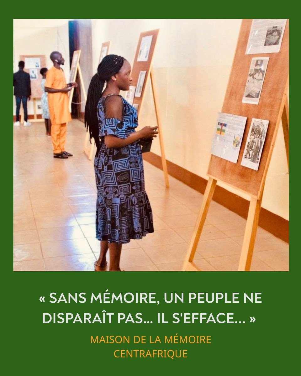 Maison de la Mémoire Centrafrique tweet media