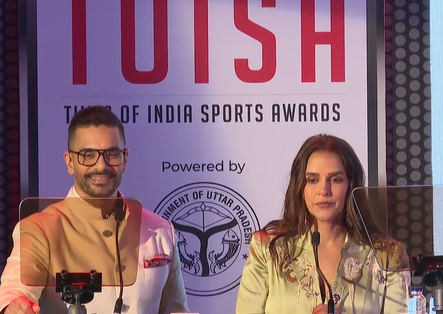 timesofindia's tweet photo. The celebration begins...
#Lucknow hosts a grand celebration as India’s finest athletes come together
Follow LIVE updates 🔗https://t.co/lnytVLJCZ6
#TOISA2025 #TOISA https://t.co/MACcTH5uJX