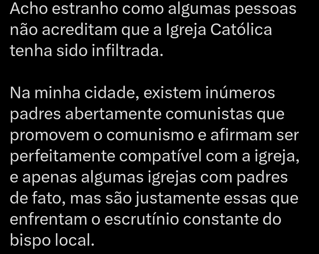 Tu quer saber se a tua igreja foi infiltrada?
Apenas dê a opinião bíblica e oficial sobre o papel da mulher no casamento