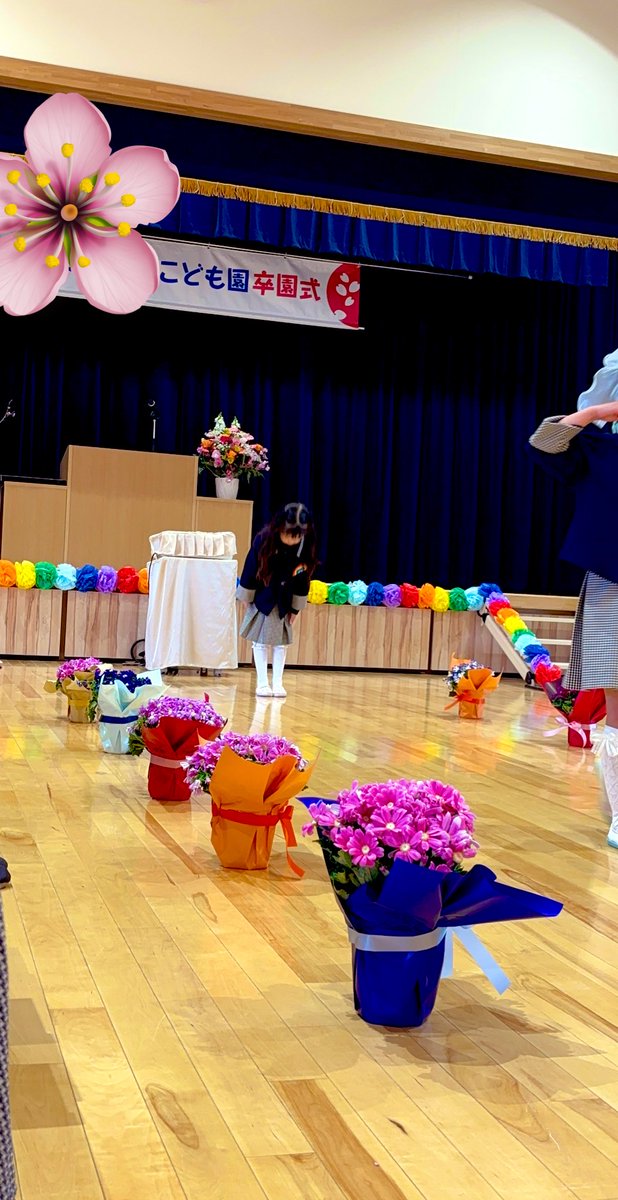 tatechanmappe's tweet photo. ついにお姉さん卒園式🌸無事に終わってひと安心🥹🌸まだ来週から月末まで保育園あるけど😳 https://t.co/R873bcZ8p2