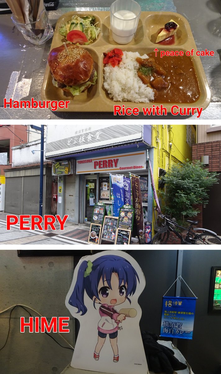pictureandrun's tweet photo. #HighSchoolFleet #Yokosuka
โPERRYโ
Good Restaurant on DOBUITA street
This is Deluxe Plate
WazumiHime welcome you https://t.co/VJksDQFAJx