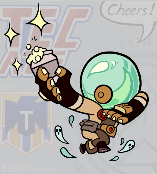 I mix Johann Kraus's appearance two versions. I'm really happy with this color scheme.