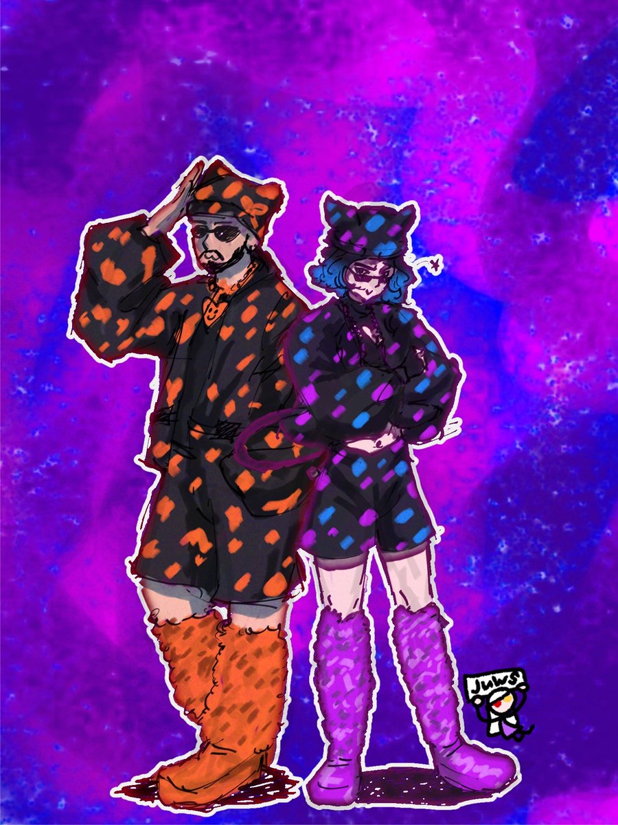 Nyawka and Akylas (Greece representative on ESC2026) 
Art by JUWS
#eurovision #esc2026 #akylas #ferto #ukrcover #nyawka