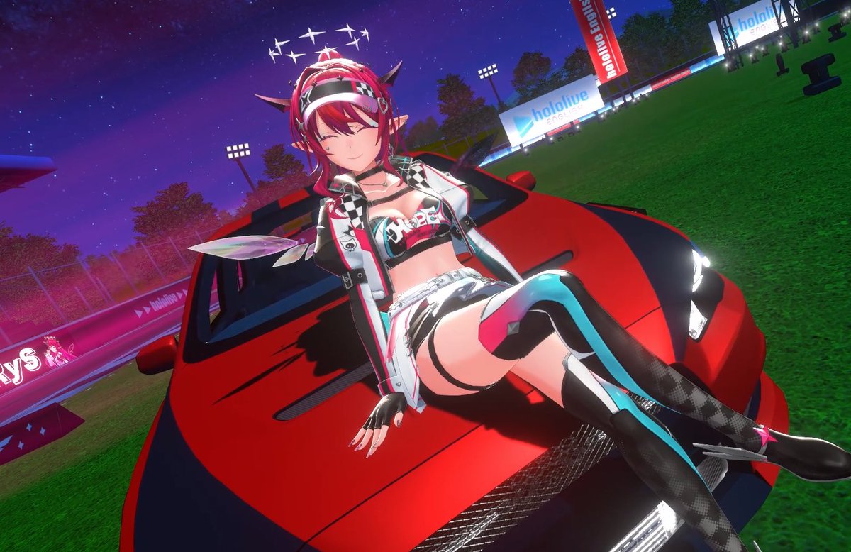 planing remake racingRyS  ~
after finish maidRyS~

Very Excited to finish all IRyS outfit~~~~~!!! yahhh