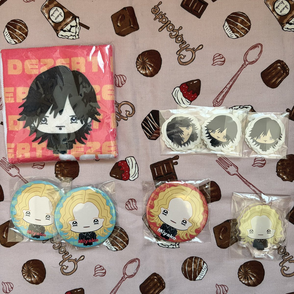 moon_9_15's tweet photo. DEZERT ガチャ

譲
画像のもの
(ミニタオル、ミニステッカー、缶ミラー、ミニアクスタ)

求
定価

3/29でのお取引可能です。
DMまたはリプライでご連絡下さい。 https://t.co/Npso0U0Wxg