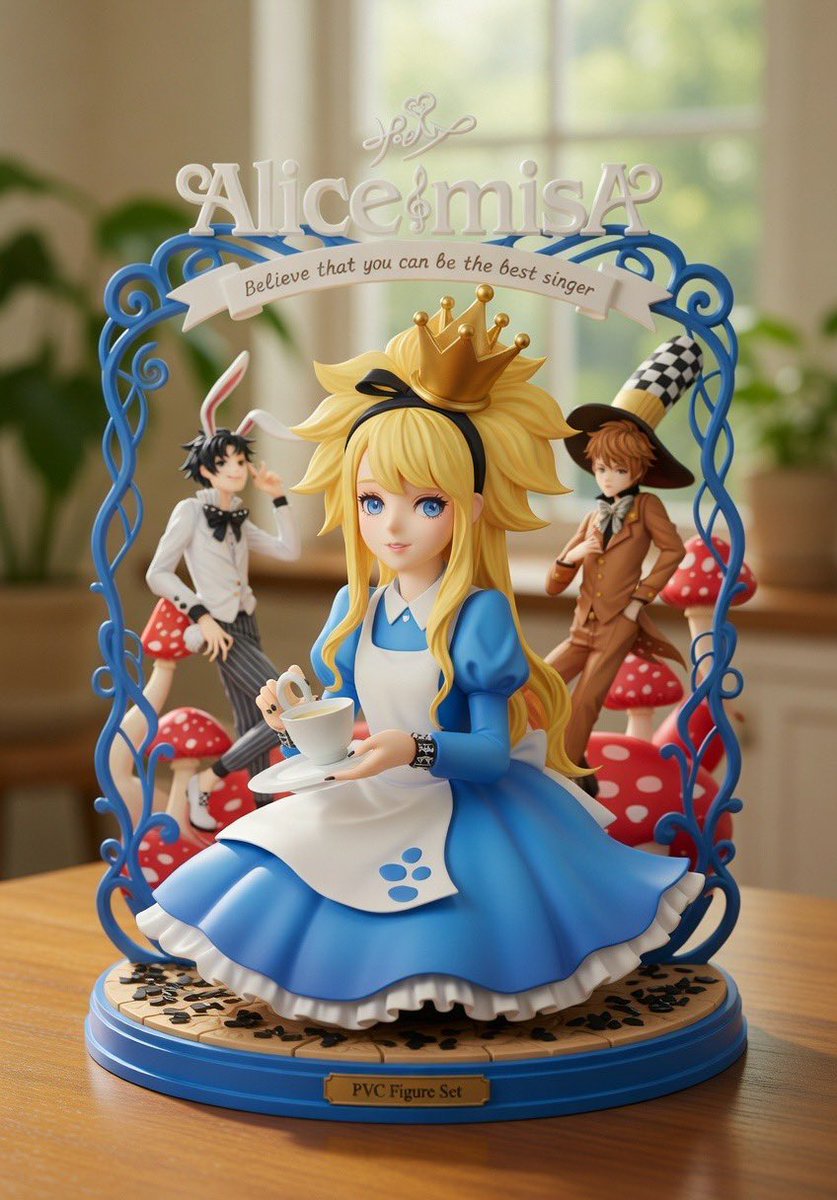 【Alice misA 心夢幻鏡｜夢境瞬間】

當夢，被凝結成一座精緻的藝術品——
你會不會，也想伸手觸碰那個世界？

★《Alice misA心夢幻鏡》 White castle table 餐桌白城市
愛米莎、兔司比、杰星克
一起開啟夢境之旅

★ CXC線上小說
cxc.today/zh/@alicemisa/…

——

#AliceMisa #心夢幻鏡 #愛米莎