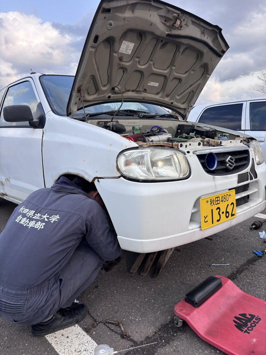 秋田県立大学自動車部 tweet media
