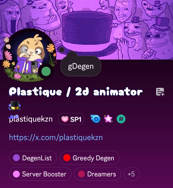 Plastique 💜 tweet media