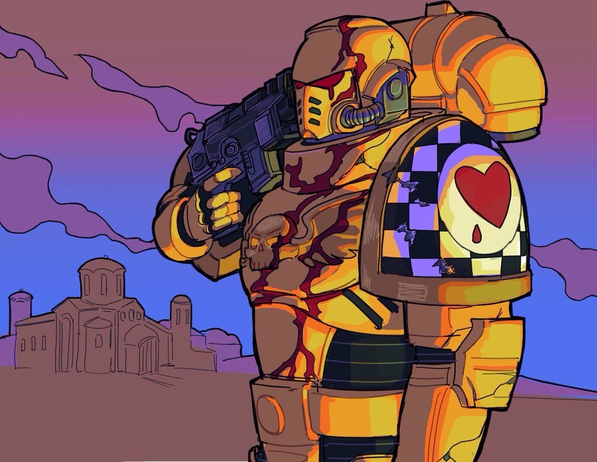 Warhammer 40K Art tweet media