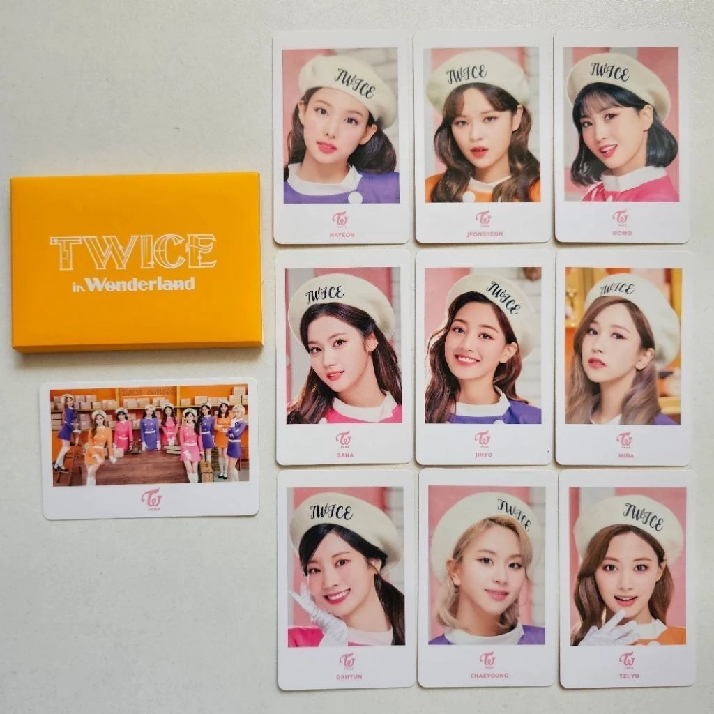 ☆TWICE☆TWICE in Wonderland ランダムトレカセット☆ wts lfb ph twice twice in wonderland photocard set ⤷ ₱900 ⤷ set