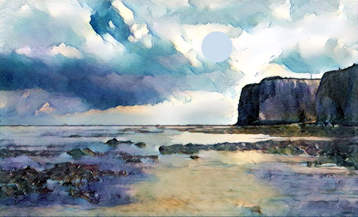 RuthMcDonald1's tweet photo. I love to paint the kent coast with moody skies and striking cliffs especially as dawn is breaking such a multi layered look
#Saturday #saturday #watersedge #Paintlandsacpe #seashore #coastalart #artist #SpringOutlook #bluesandgrey #rockyshore #cloudysky #paintingthesea #arty https://t.co/5Bg7V09YQz