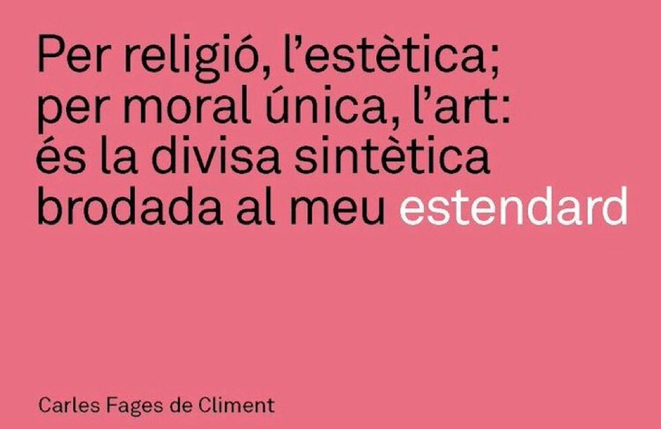 Càtedra de Patrimoni Literari Anglada - Fages tweet media