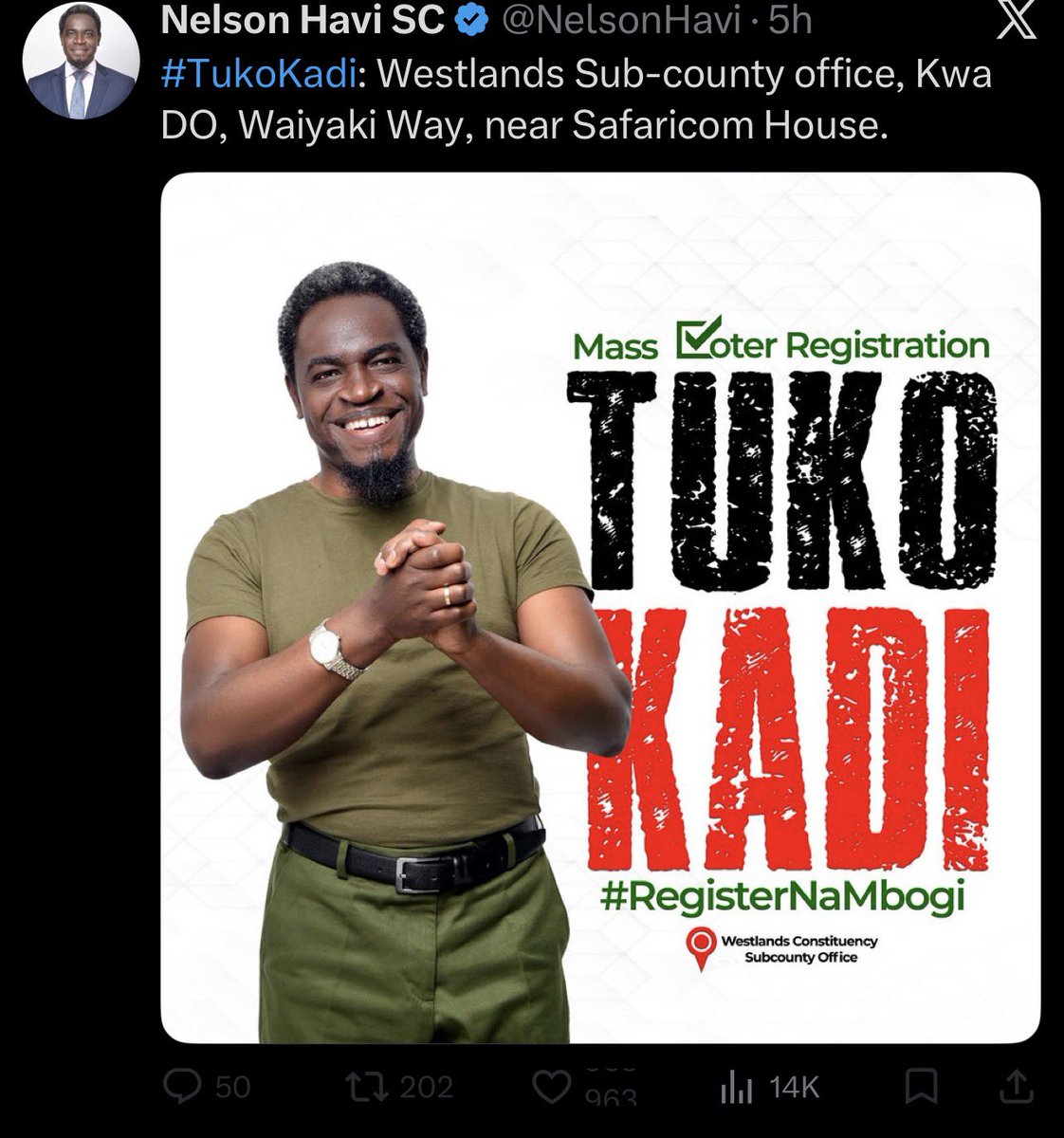 WILLIE OEBA tweet media