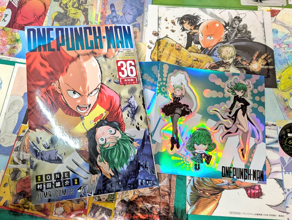 新刊買えましたよ！
🌪️ちゃんのシールもGET🎵
先生と🌪️ちゃんの喧嘩面白かった！