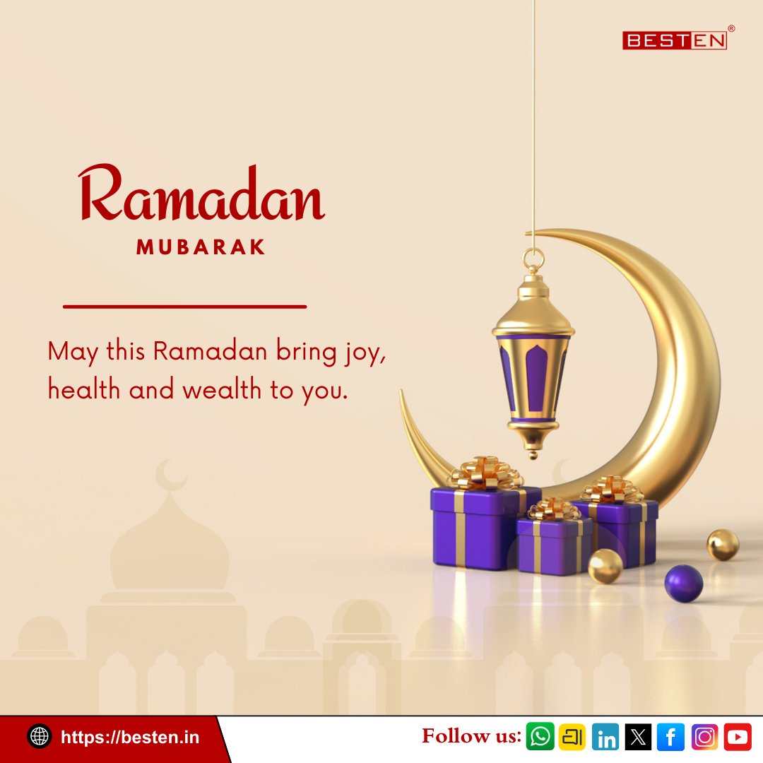 BestenIndia's tweet photo. Wishing you peace and blessings this Ramadan
Visit us: https://t.co/i2EoXELX8L
#Ramadan #RamadanMubarak #Blessings #Peace #RamadanVibes #BestenIndia https://t.co/s8Q8egJ441