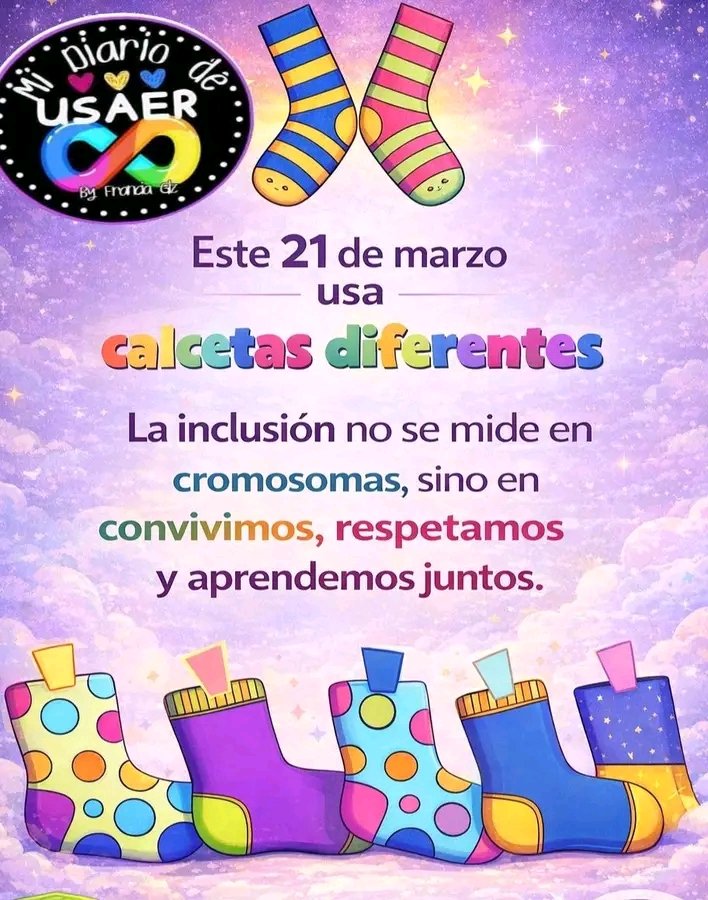 La vida no se mide en Cromosomas, sino en cómo somos. Día Mundial del Síndrome de Down.#EducaciónPilón.#MunicipioPilón .