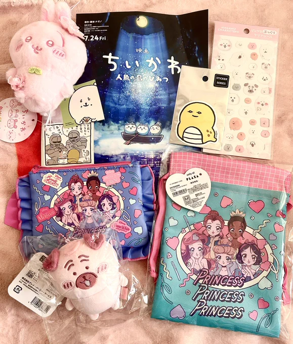 今日のゲット品
パグさん可愛い😁
ディズニープリンセスの漫画絵っぽいの可愛くて衝動買い 