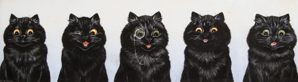 Louis Wain Bot tweet media