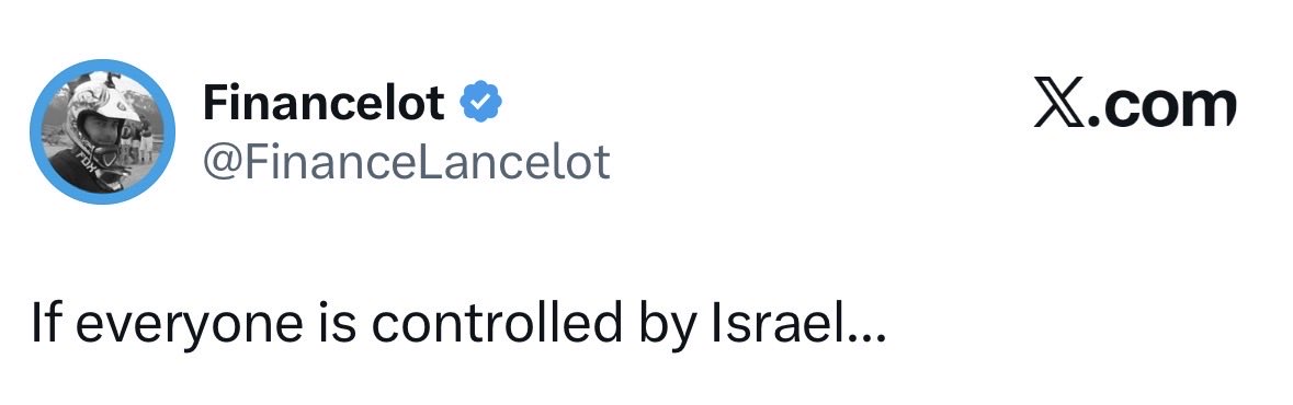 YsnWave's tweet photo. @FinanceLancelot I saw that you deleted your post. So I wanted to respond from here instead ;

“Yes. They have been fighting for this since 1492. And in the last 100 years, they have succeeded. 

Yes. The whole world is under occupation! ” https://t.co/xUX4XzjiX0