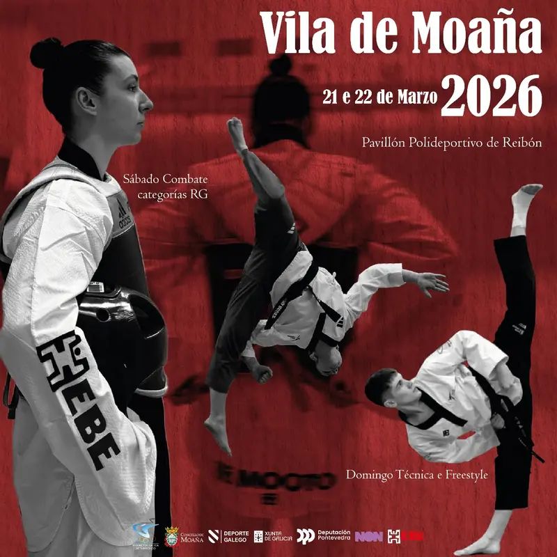 Torneo Vila de Moaña 2026: este fin de semana reunirá a casi 1.200 personas en el Pavillón do Reibón: deportedevigo.com/eventos/torneo… Moaña ya está en modo torneo. Este fin de semana, el Pavillón do Reibón será