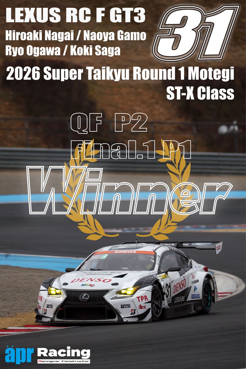 apr Racing tweet media