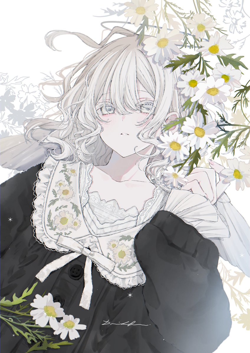 ドライフラワー　イラスト集・コラボ香水販売中 tweet media