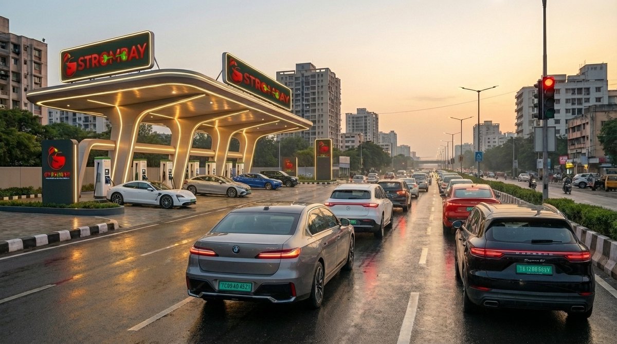 StromBay-The EV Charging City tweet media
