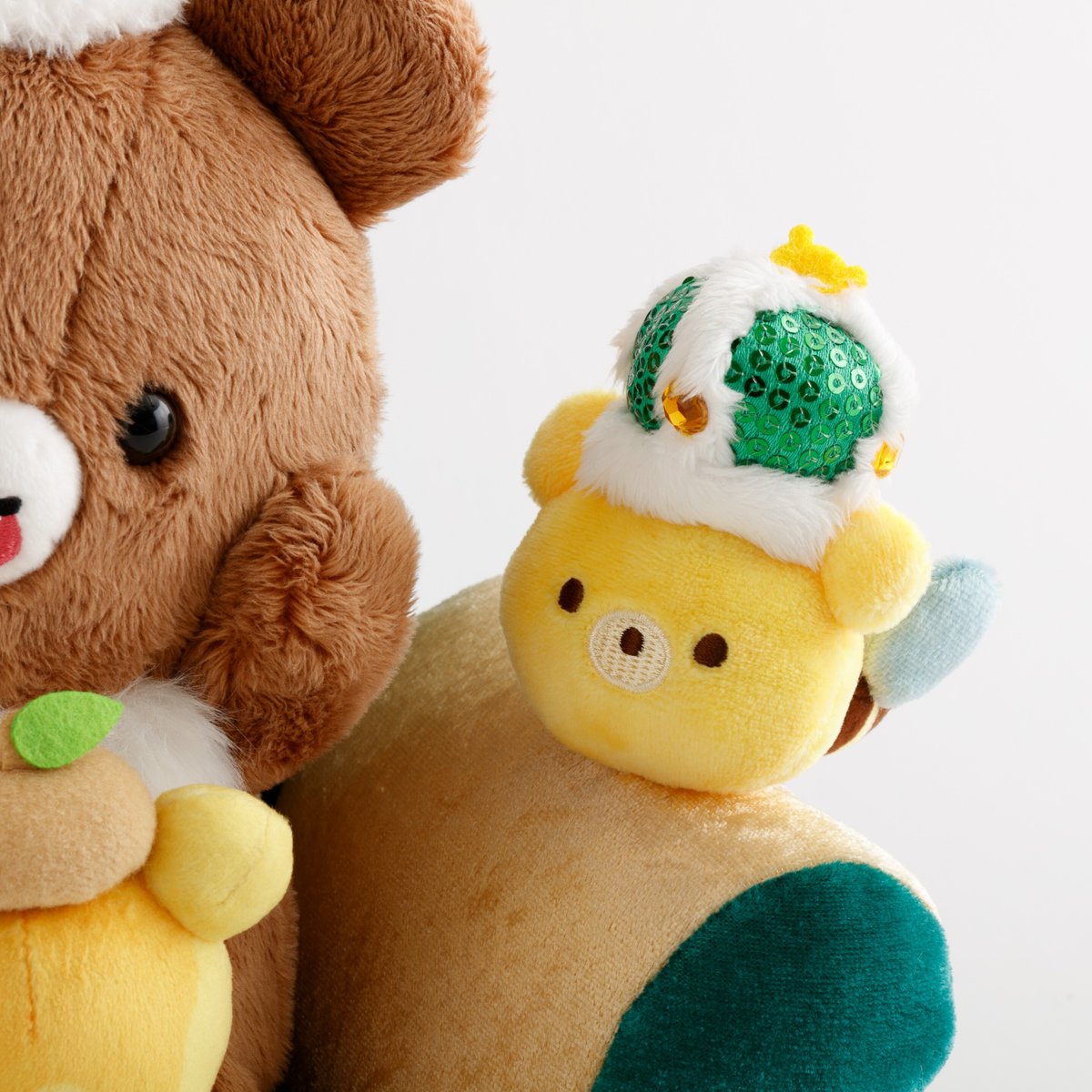 rilakkuma_gyr's tweet photo. ＼そばで応援してくれるみんなに 、さんきゅま！／

いま #サンエックスネットショップ では、チャイロイコグマの10周年をお祝いするスペシャルな限定ぬいぐるみを絶賛受注販売中✨✨

📅受注期間：～3/29(日)23時59分まで

仲良しのくまんばちもいっしょ👑くわしくは↓↓
https://t.co/MNJJauSbwG https://t.co/2daTj4aUtT