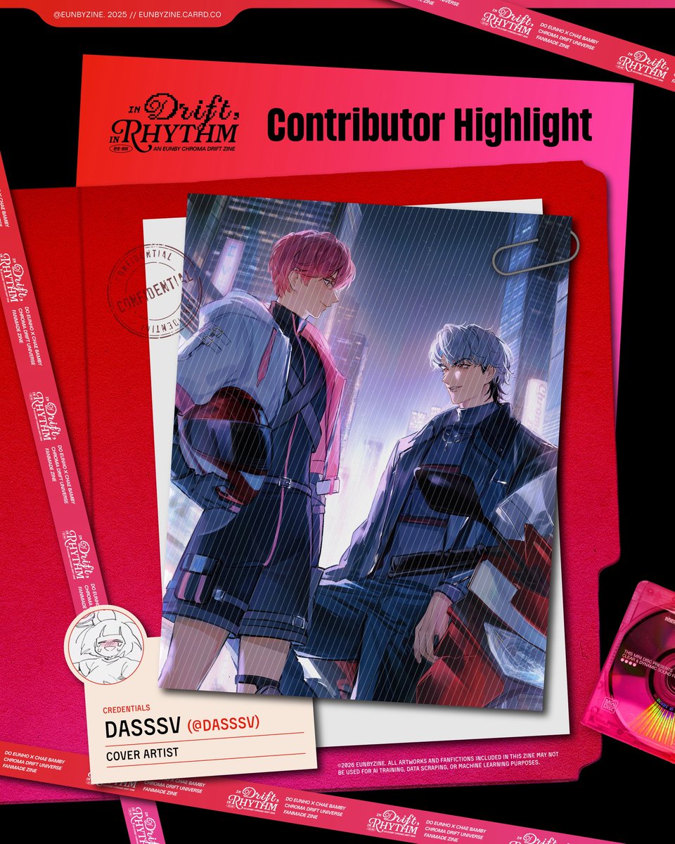 In Drift, In Rhythm: An Eunby Chroma Drift Zine tweet media