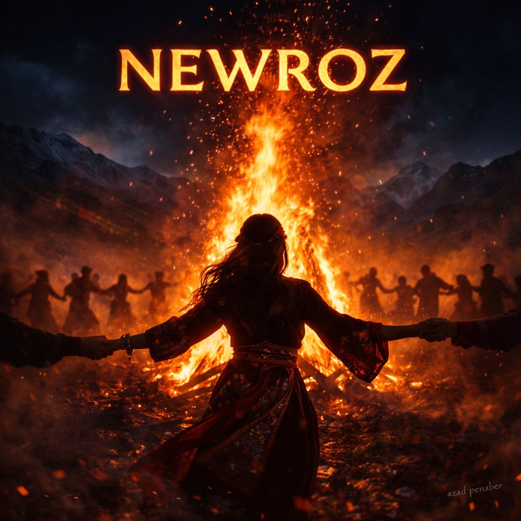 azadpenaberl's tweet photo. Newroz Pîroz Be ❤️☀️💚 https://t.co/uZkRFxWOWw