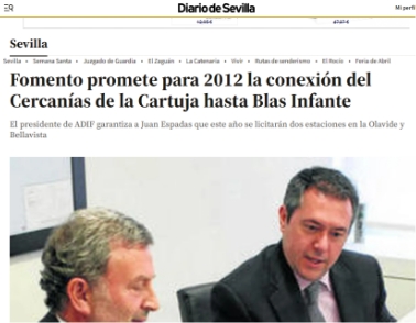 Sevilla, la Hemeroteca. Diario de Sevilla, 2011.