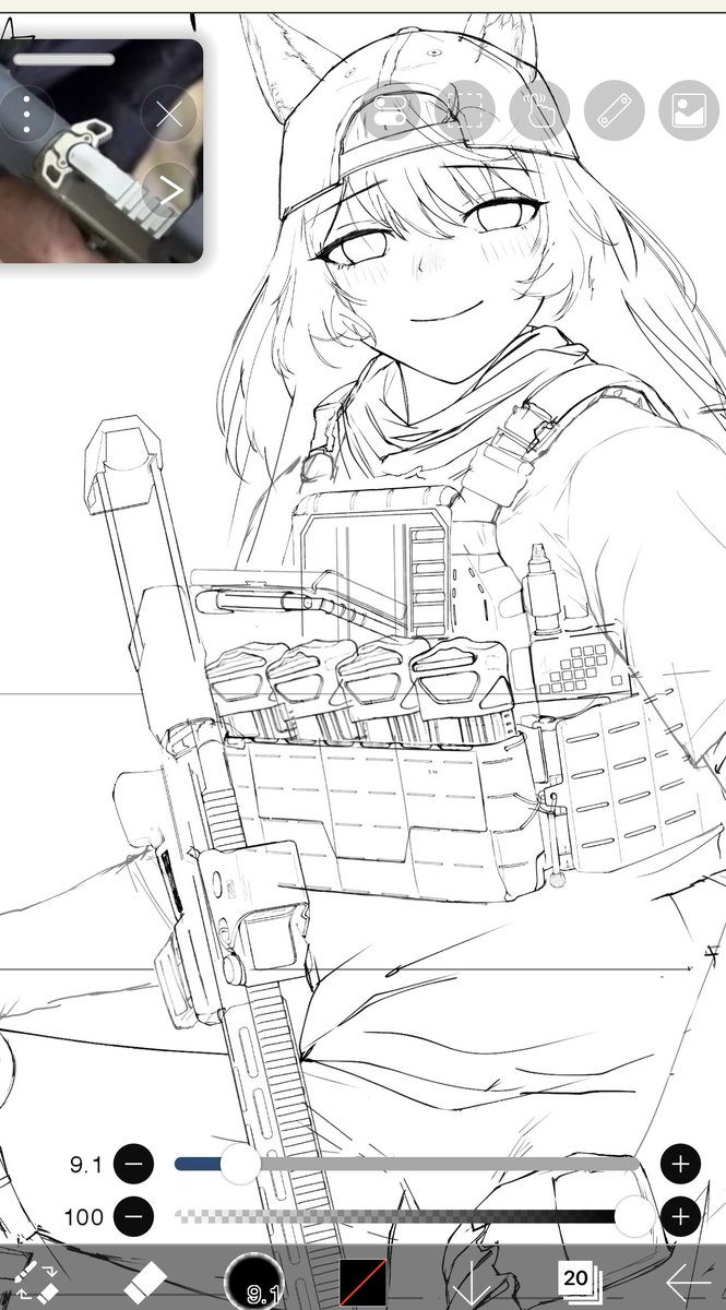 CVelcroCap's tweet photo. honey badger 5.56 wip 2 https://t.co/0lv7qvY4oN