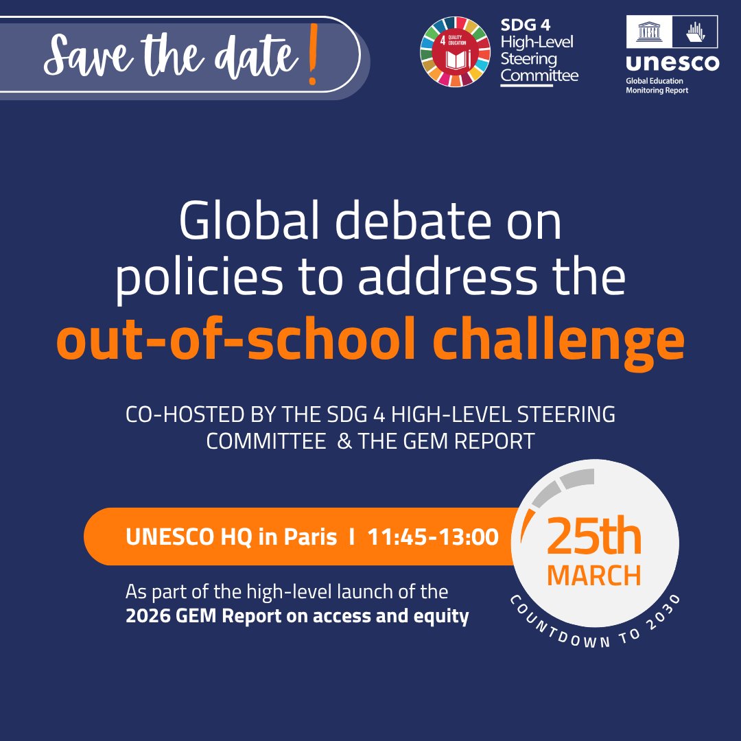 Global Education Monitoring Report UNESCO tweet media