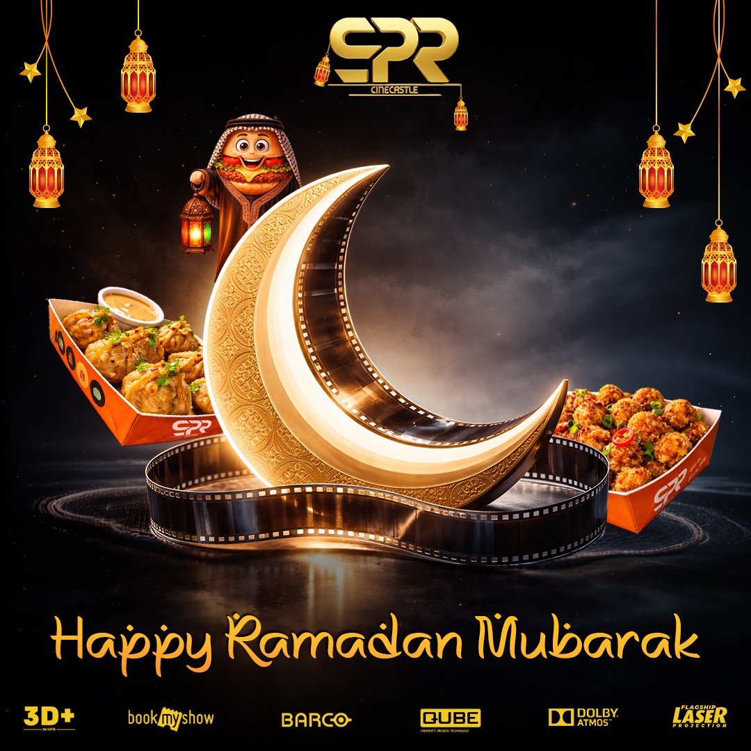 SPRcinecastle's tweet photo. 🌙✨ Wishing our wonderful audience a blessed Ramzan! 🤲
May your hearts be filled with peace and your homes with happiness 💫
Enjoy this beautiful season of faith and togetherness ❤️
🎬 – SPR Cinecastle
#RamzanMubarak #RamadanSpecial #AudienceLove #PeaceAndBlessings #CinemaLove #SPRcinecastle