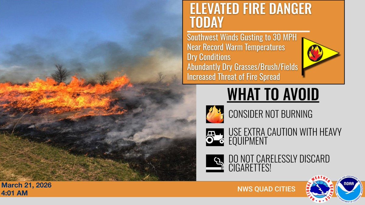NWS Quad Cities tweet media