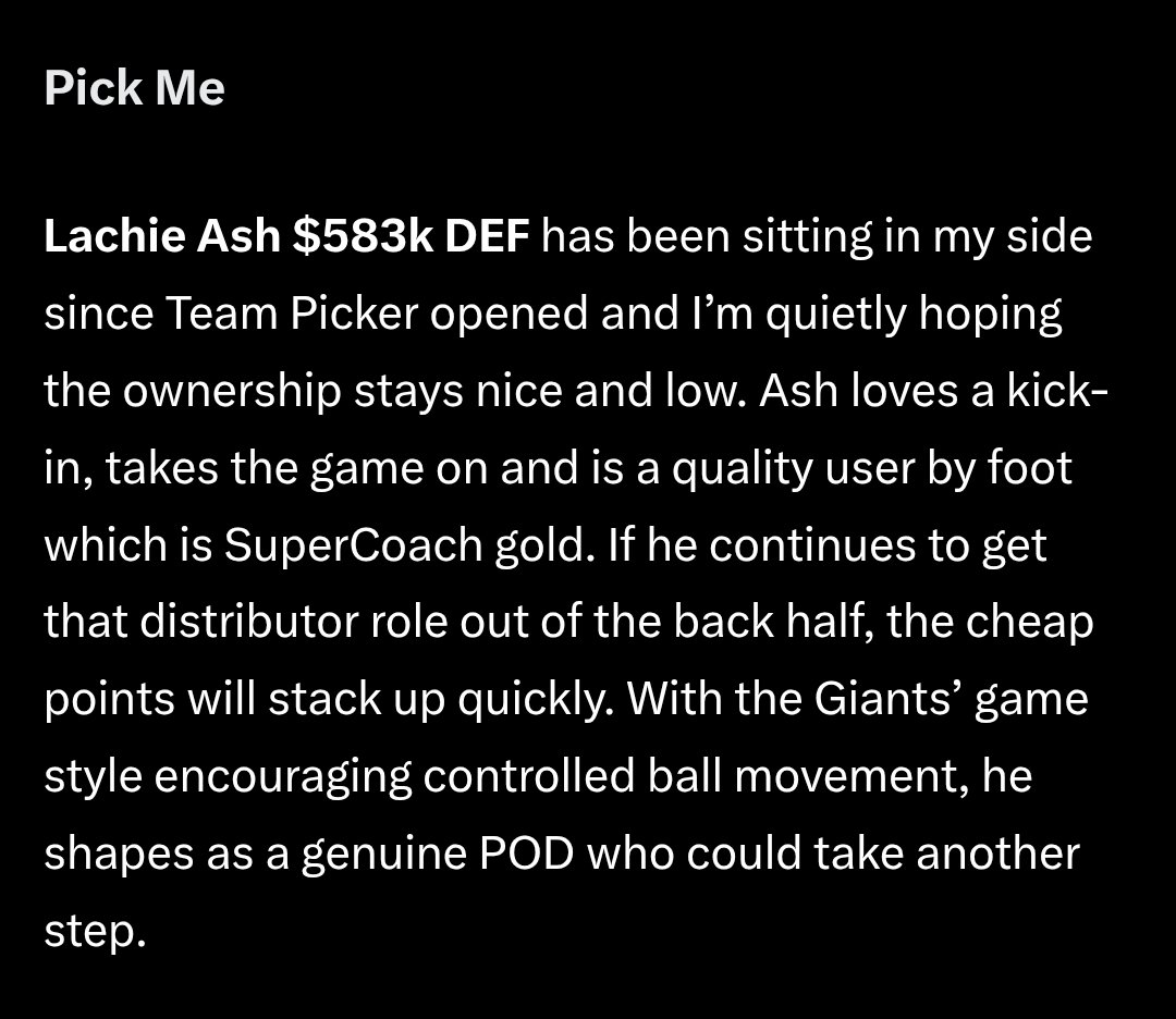 Supercoach (YEAH NA CHEERS) tweet media