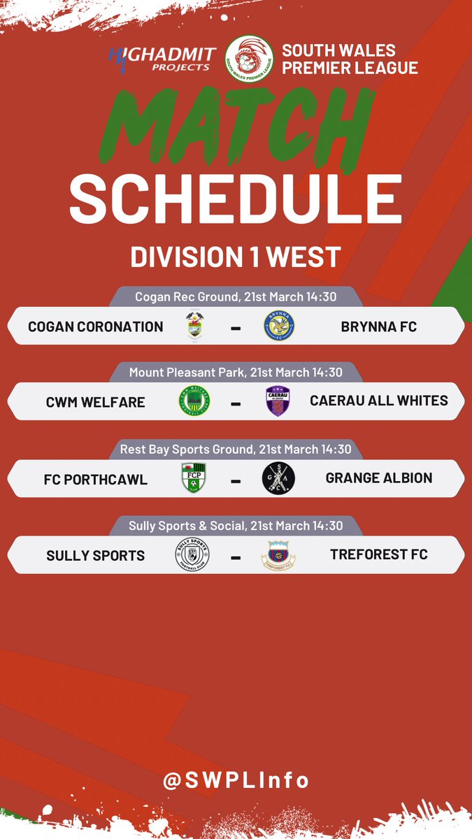 South Wales Premier League tweet media