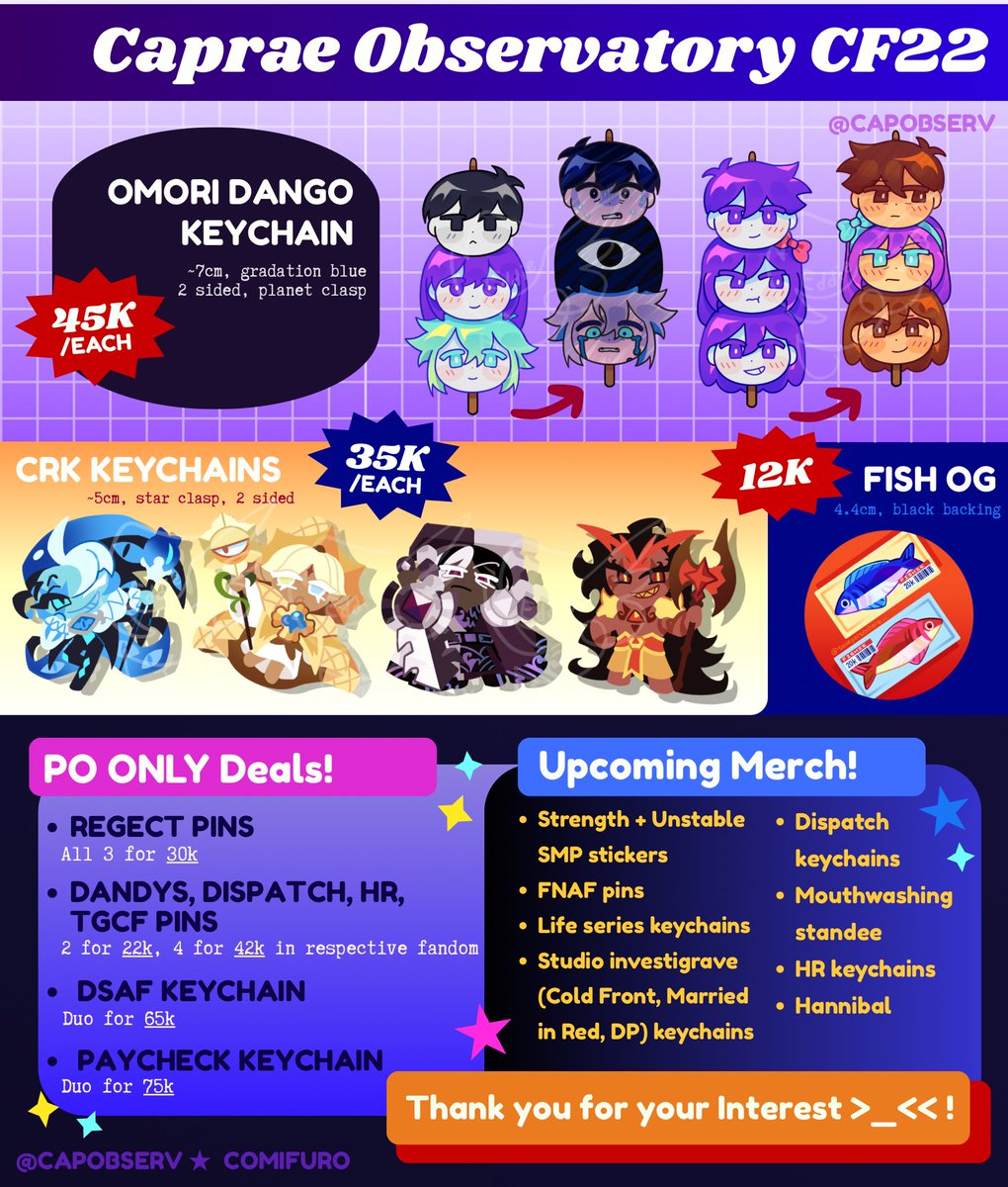 CapraeObservatory | CF22 Prep! tweet media