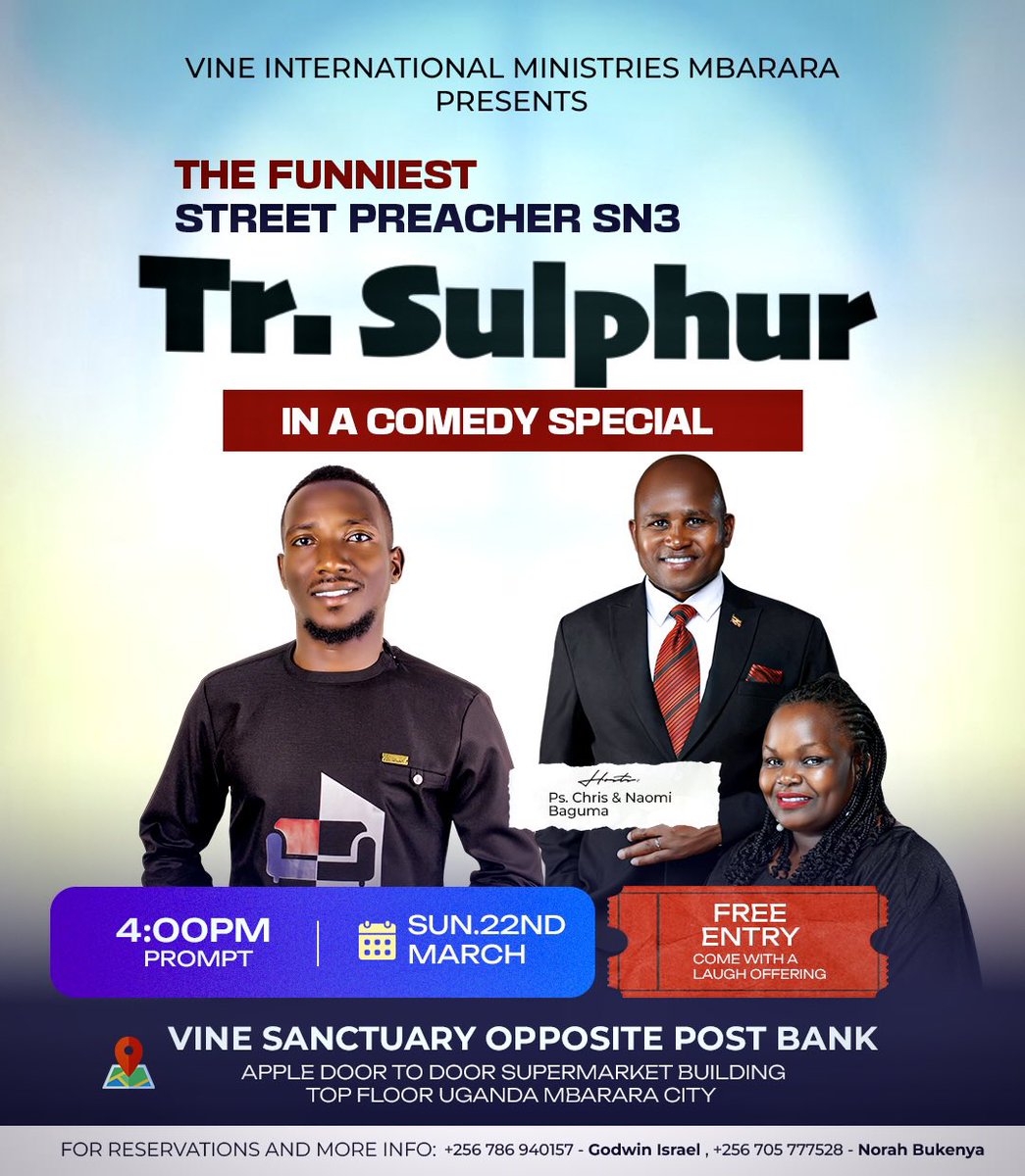 Tr. Sulphur Comedy tweet media