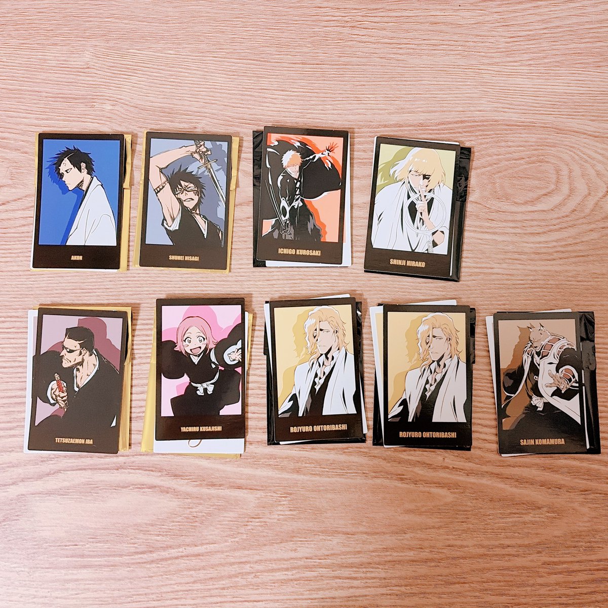 sg_0203_'s tweet photo. BLEACH WORLD インスタントフォト風シートコレクション　譲渡

【譲】画像のキャラ

【求】定価+送料

上段は下段複数点含むお取引
平子は希望数所持のためお譲りいたします

全て纏めて優先
PayPay、メルペイ◎

検索からもお気軽にお声掛けください https://t.co/WyGQyuuXYT