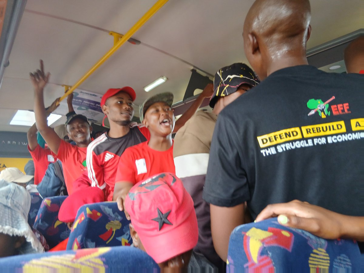 EFF_Emfuleni's tweet photo. Fighters in Emfuleni Sub-region are headed to the launch of our Mass Voter Registration Campaign happening today at Winnie Madikizela-Mandela House.

Spirits are high. 
Fighters are excited. 
Busses are full. 

Register to vote https://t.co/GWkQp3vO20

#register2voteeff2026lge https://t.co/ekOIC1DZ8A