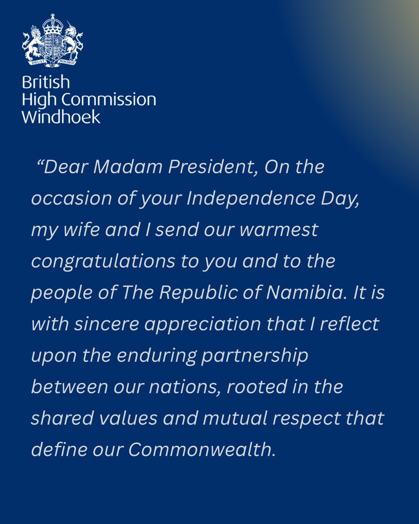 UK in Namibia🇬🇧🇳🇦 tweet media